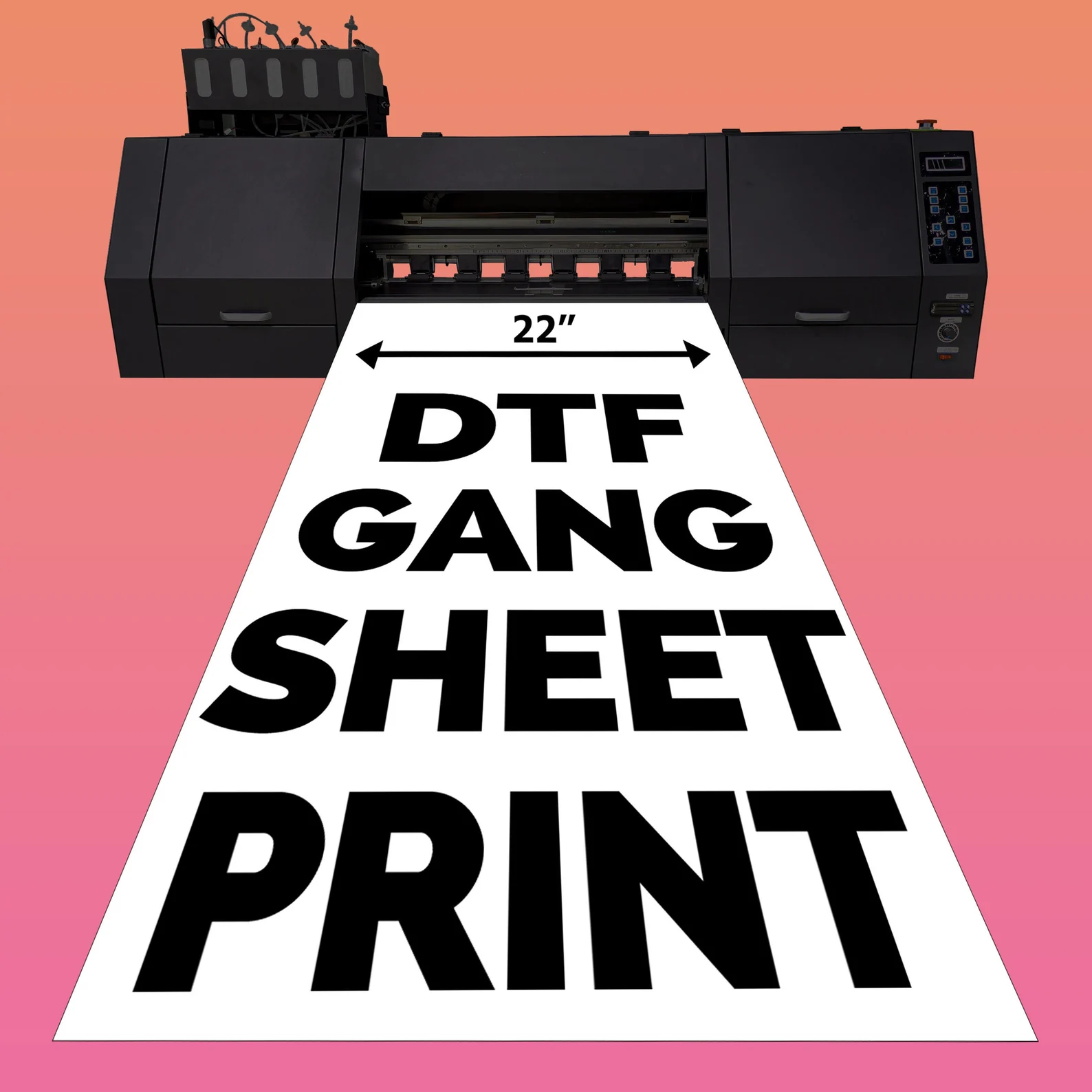 Premium Hot Peel DTF Gang Sheet Builder